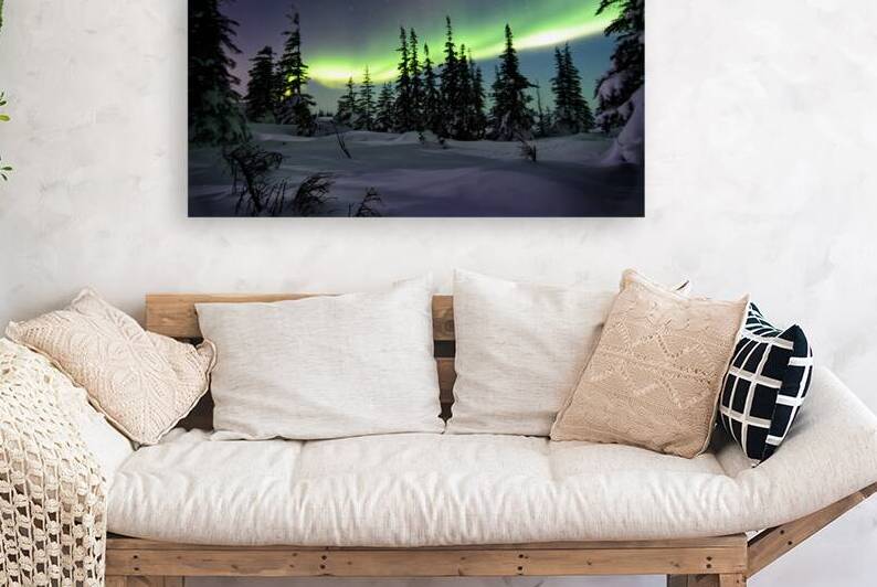 Dancing Skies beyond the Treeline 1 by Edward Savage